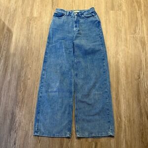 BDG Urban Outfitters Womens 26 High & Wide Blue Corduroy Jeans